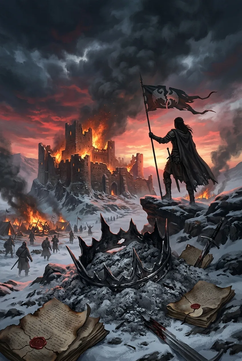Book cover of The Shattered Crown Chronicles Book 2